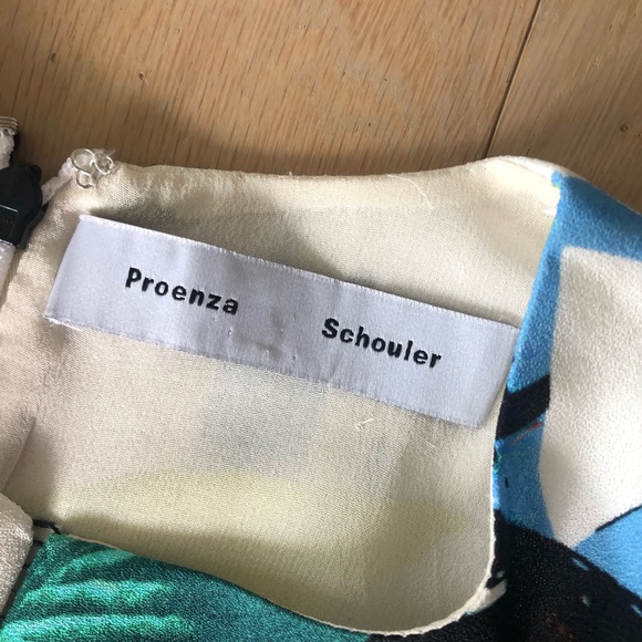 Proenza Schouler Ikebana Floral Peplum Dress - Picture 11 of 11